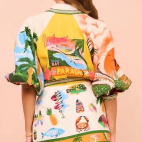 ALÉMAIS Paradiso Linen Mini Dress (4) - Picture 4 of 4